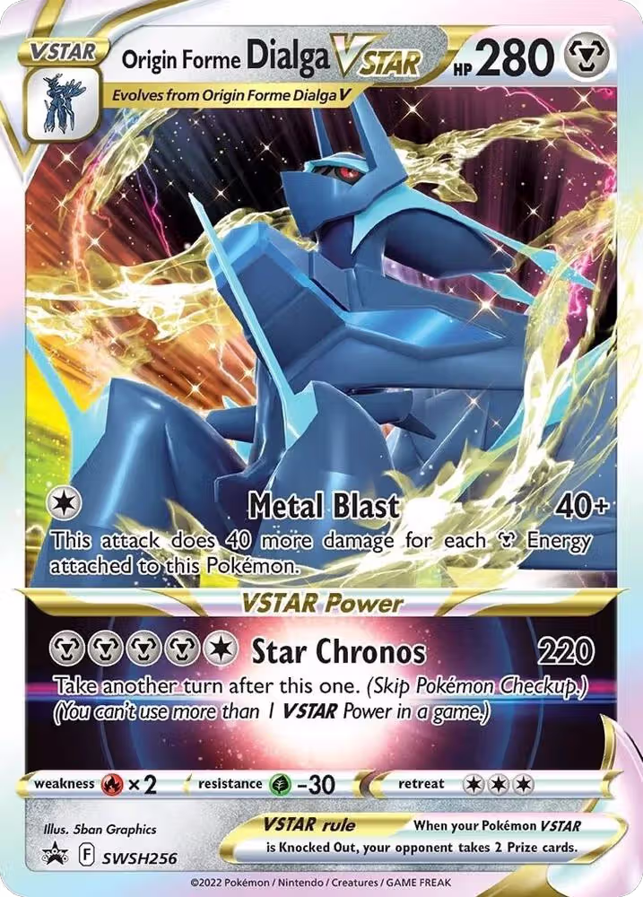 Origin Forme Dialga VSTAR (SWSH256), Sword & Shield Promo Cards — Pokémon card price
