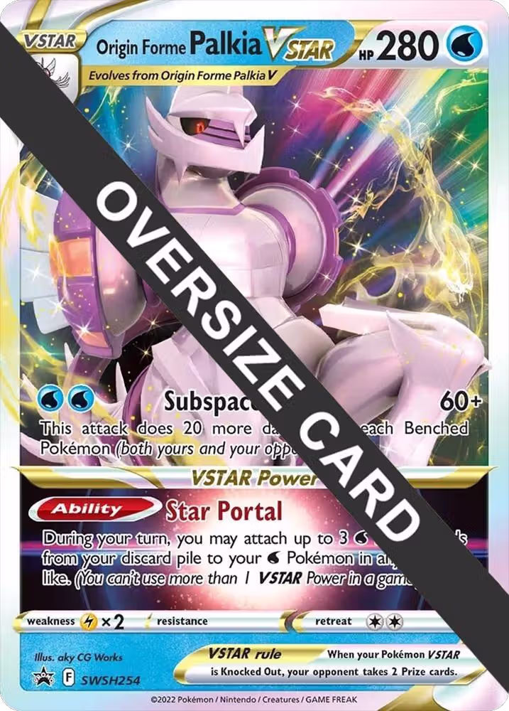 Origin Forme Palkia VSTAR - SWSH254 (SWSH254), Jumbo Cards — Pokémon card price