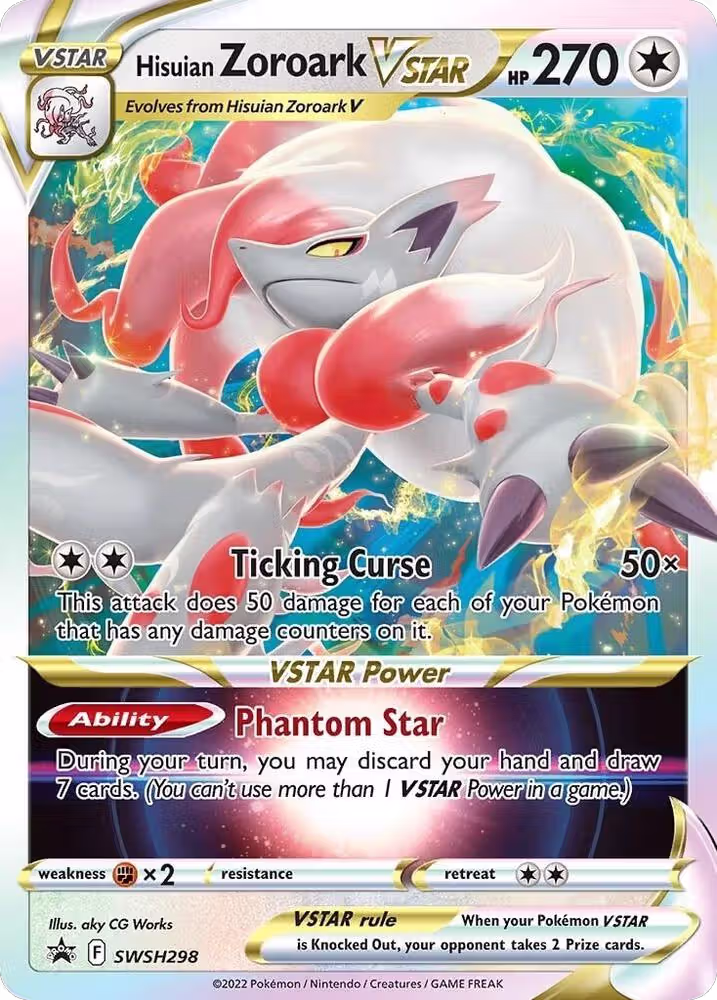 Hisuian Zoroark VSTAR - SWSH298 (SWSH298), Sword & Shield Promo Cards — Pokémon card price