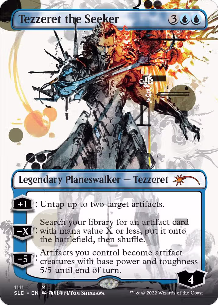 Tezzeret the Seeker (1111) (1111), Secret Lair Drop Series — Magic card price