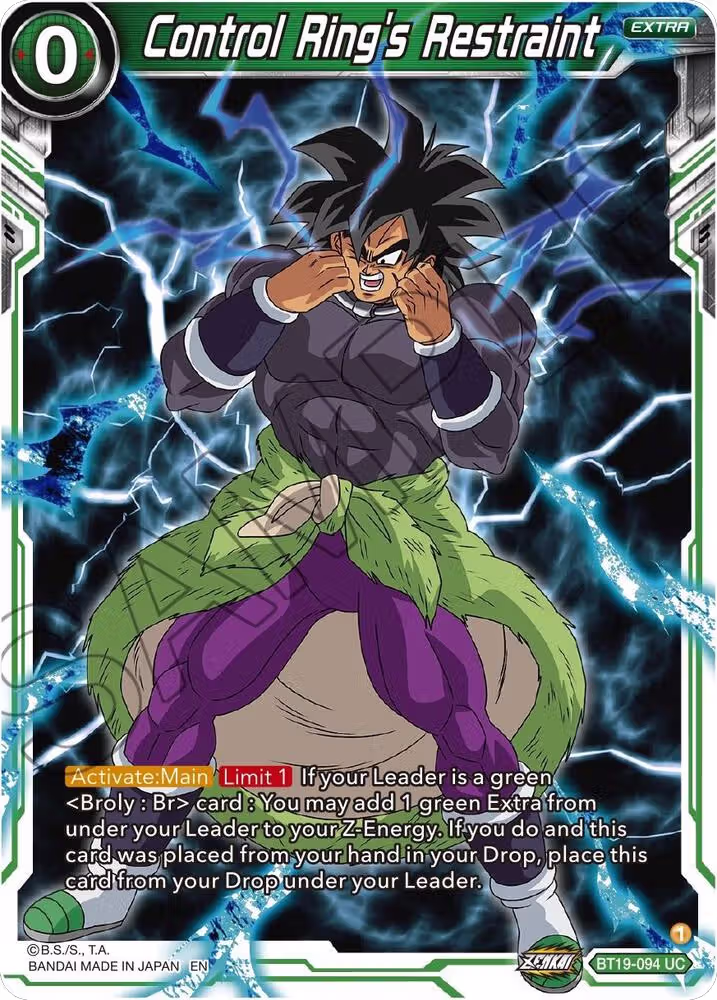 Control Ring's Restraint (BT19-094), Fighter's Ambition — DB Super card price