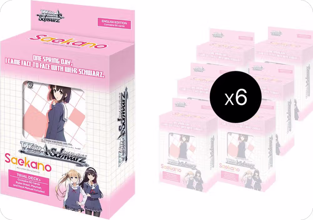 Saekano: How to Raise a Boring Girlfriend Trial Deck+ Display, Saekano: How to Raise a Boring Girlfriend — Weiß Schwarz card price