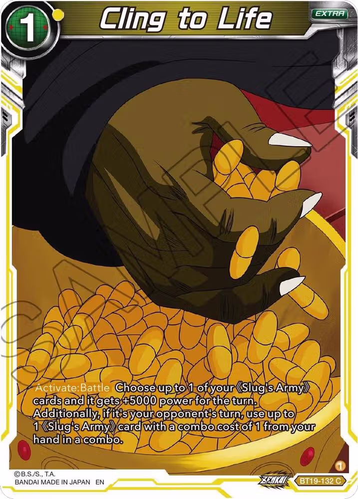 Cling to Life (BT19-132), Fighter's Ambition — DB Super card price