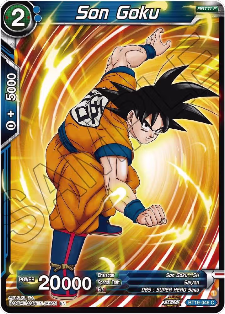 Son Goku (BT19-046), Fighter's Ambition — DB Super card price