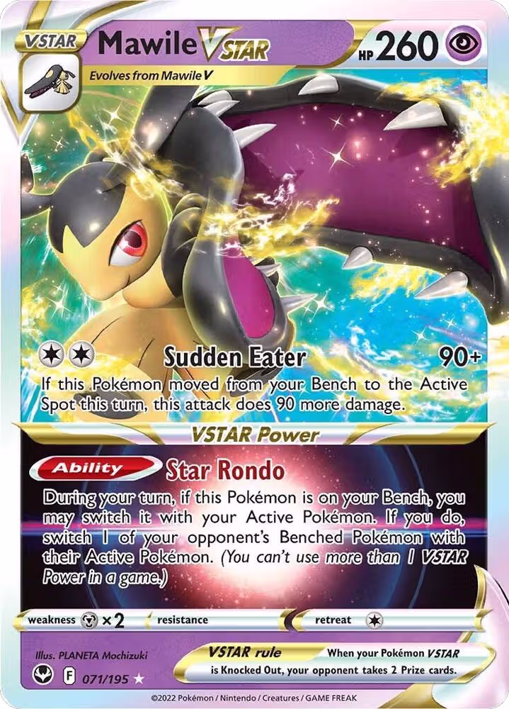 Mawile VSTAR (071/195), Silver Tempest — Pokémon card price