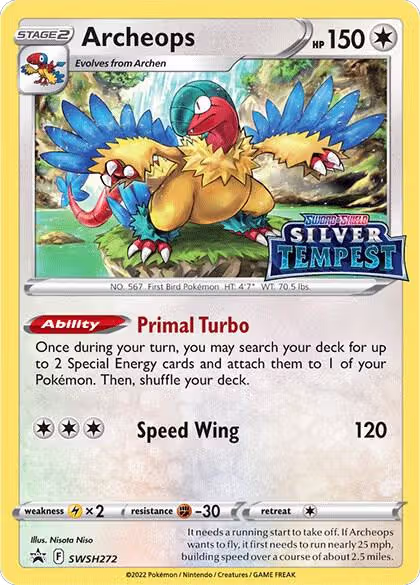 Archeops - SWSH272 (Prerelease) (SWSH272), Sword & Shield Promo Cards — Pokémon card price
