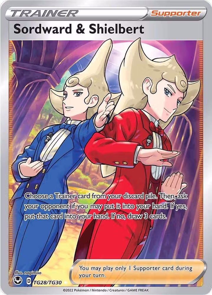 Sordward & Shielbert (TG28/TG30), Silver Tempest Trainer Gallery — Pokémon card price