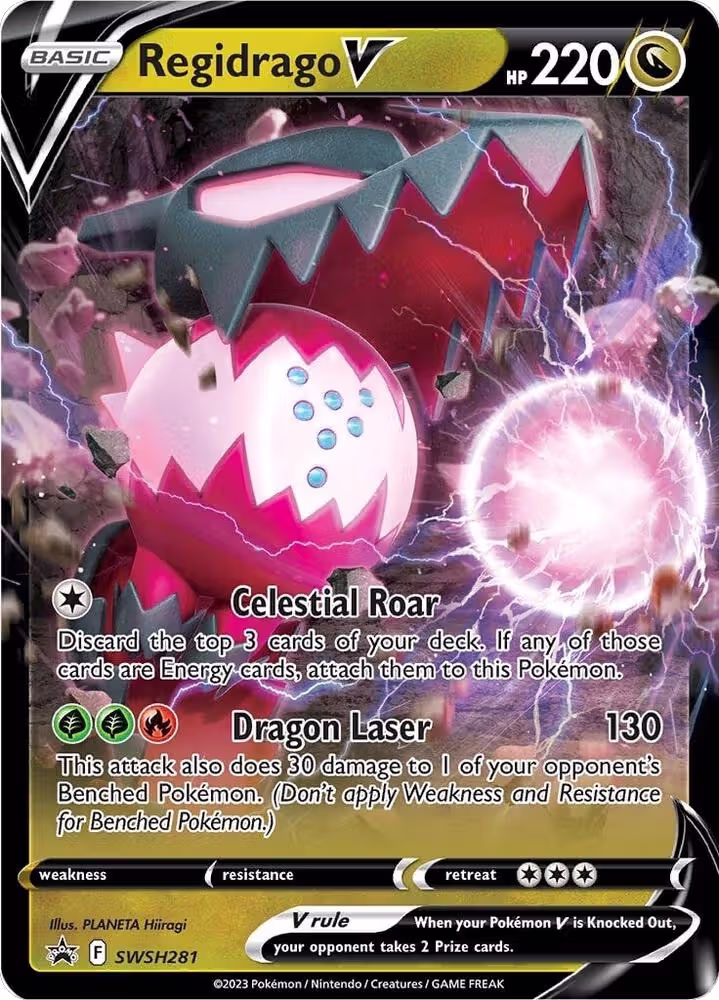 Regidrago V - SWSH281 (SWSH281), Sword & Shield Promo Cards — Pokémon card price