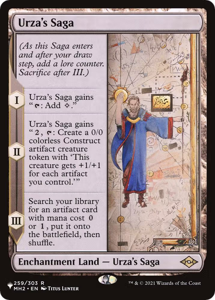 Urza's Saga (259/303), The List Reprints — Magic card price