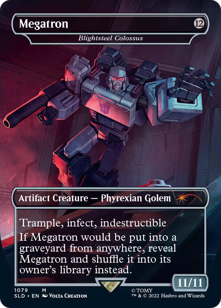 Megatron - Blightsteel Colossus (1079), Secret Lair Drop Series — Magic card price