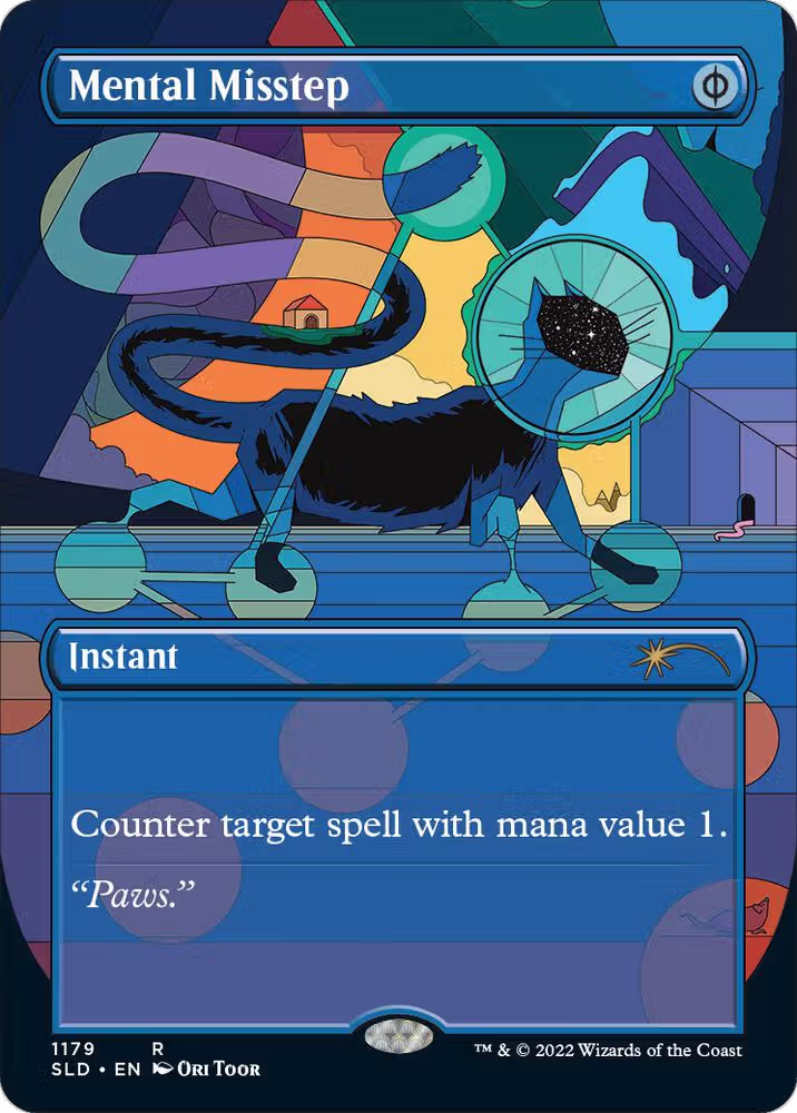 Mental Misstep (1179) (1179), Secret Lair Drop Series — Magic card price