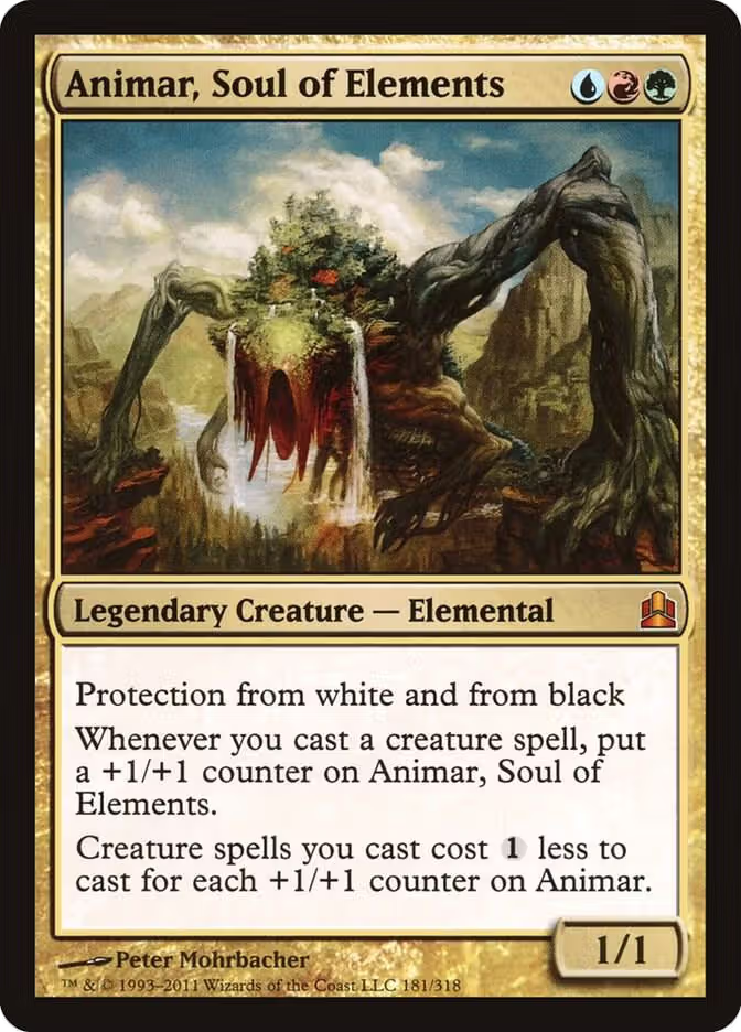 Animar, Soul of Elements (181), Commander — Magic card price