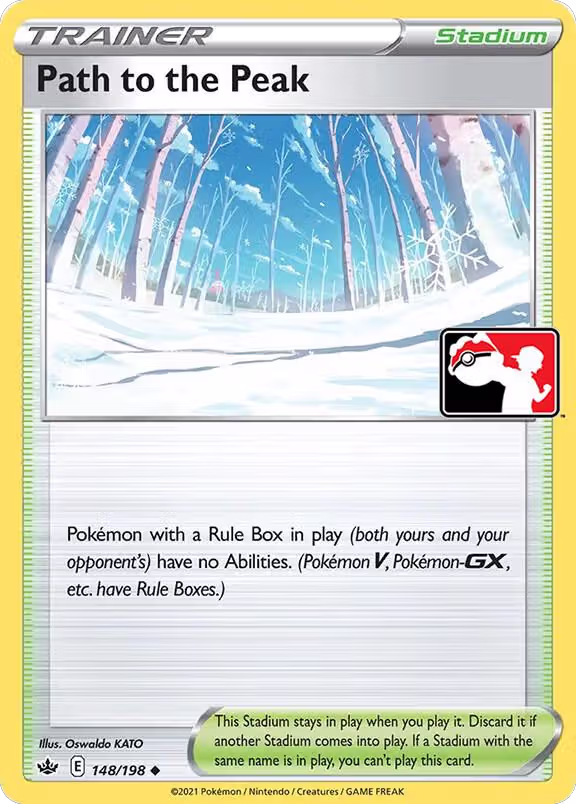 Path to the Peak - 148/198 (148/198), Prize Pack Series Cards — Pokémon card price