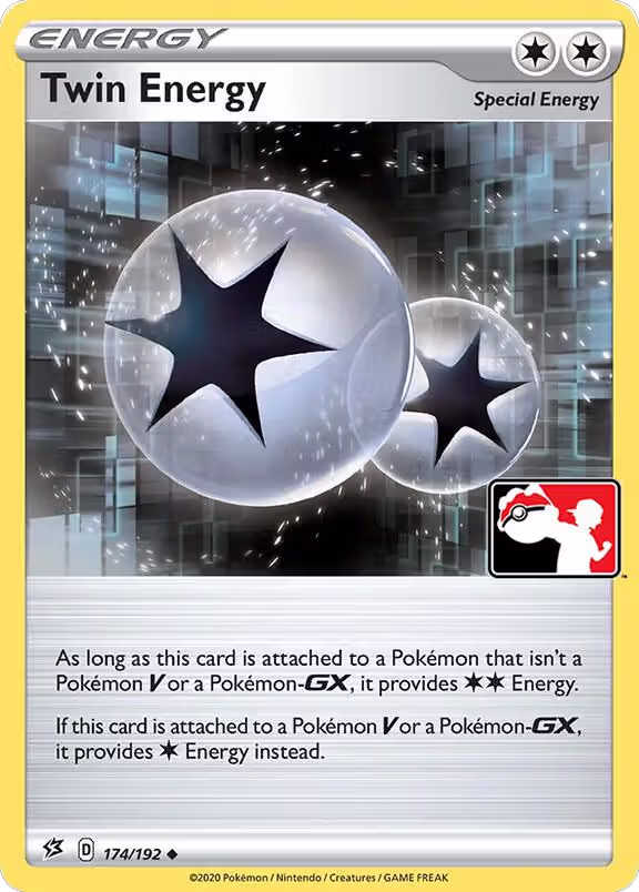 Twin Energy - 174/192 (174/192), Prize Pack Series Cards — Pokémon card price