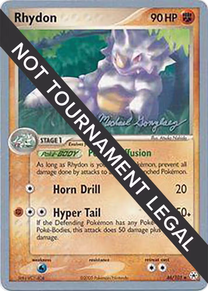 Rhydon - 2005 (Michael Gonzalez) (46/101), World Championship Decks — Pokémon card price