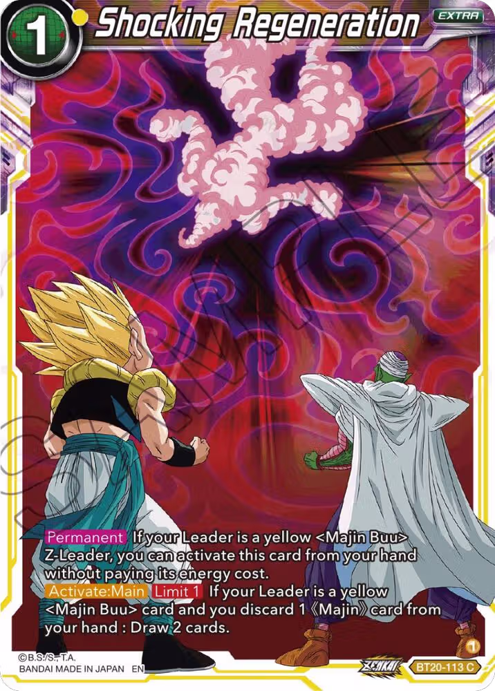 Shocking Regeneration (BT20-113), Power Absorbed — DB Super card price