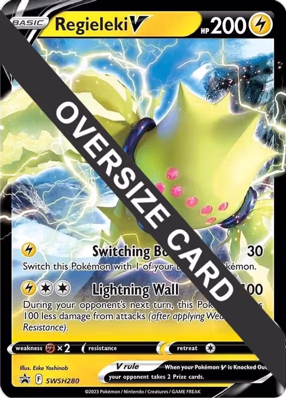 Regieleki V - SWSH280 (SWSH280), Jumbo Cards — Pokémon card price