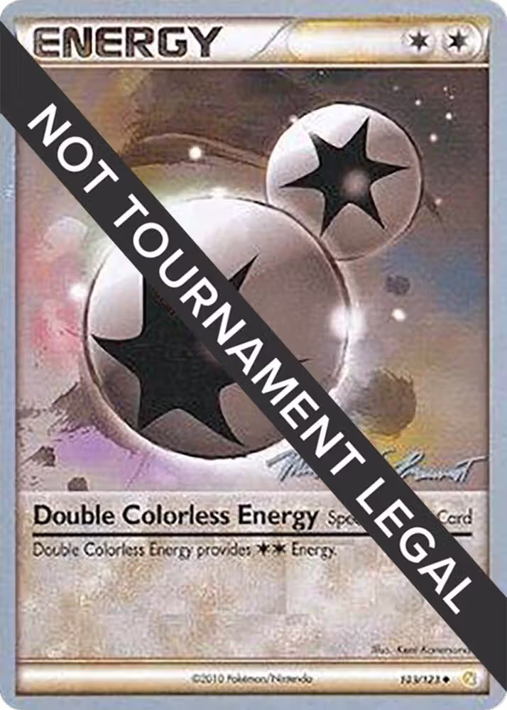 Double Colorless Energy - 2010 (Michael Pramawat) (103/123), World Championship Decks — Pokémon card price