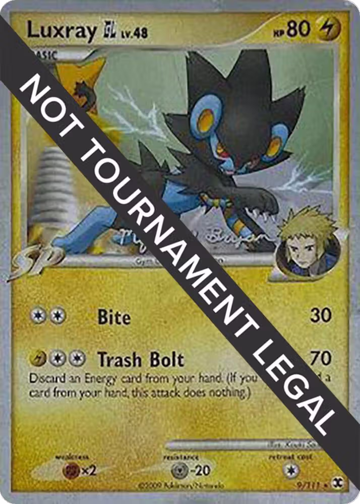 Luxray GL - 2010 (Mychael Bryan) (9/111), World Championship Decks — Pokémon card price