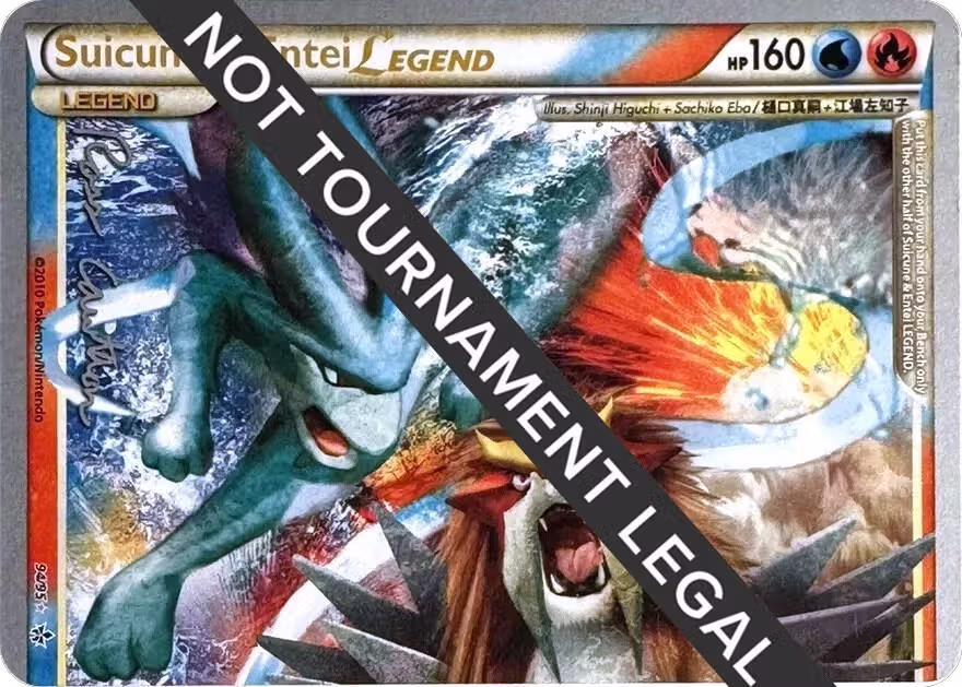 Suicune & Entei LEGEND (94) - 2011 (Ross Cawthon) (94/95), World Championship Decks — Pokémon card price