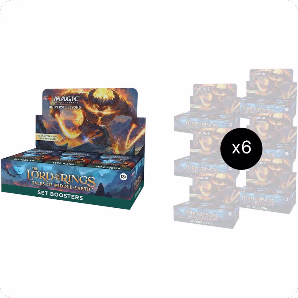 Universes Beyond: The Lord of the Rings: Tales of Middle-earth - Set Booster Box Case, Universes Beyond: The Lord of the Rings: Tales of Middle-earth — Magic sealed product price