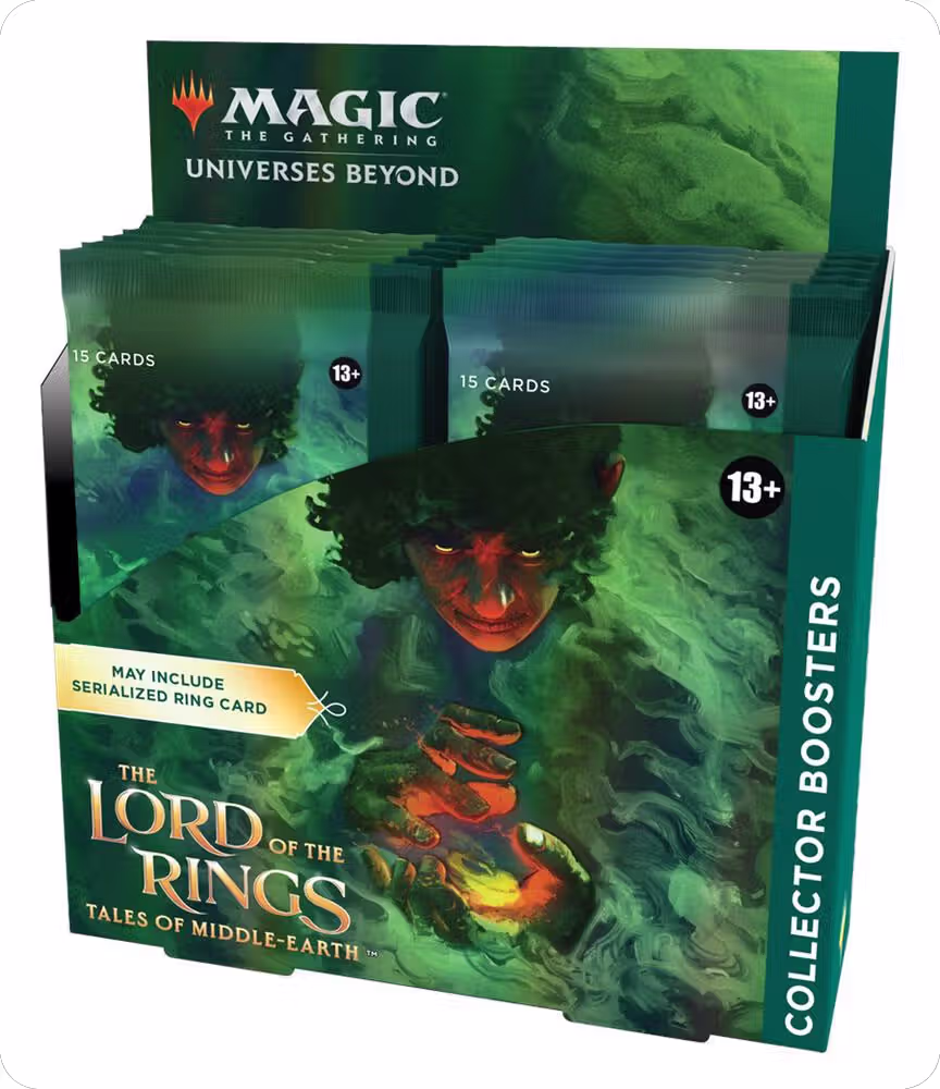 Universes Beyond: The Lord of the Rings: Tales of Middle-earth - Collector Booster Display, Universes Beyond: The Lord of the Rings: Tales of Middle-earth — Magic sealed product price