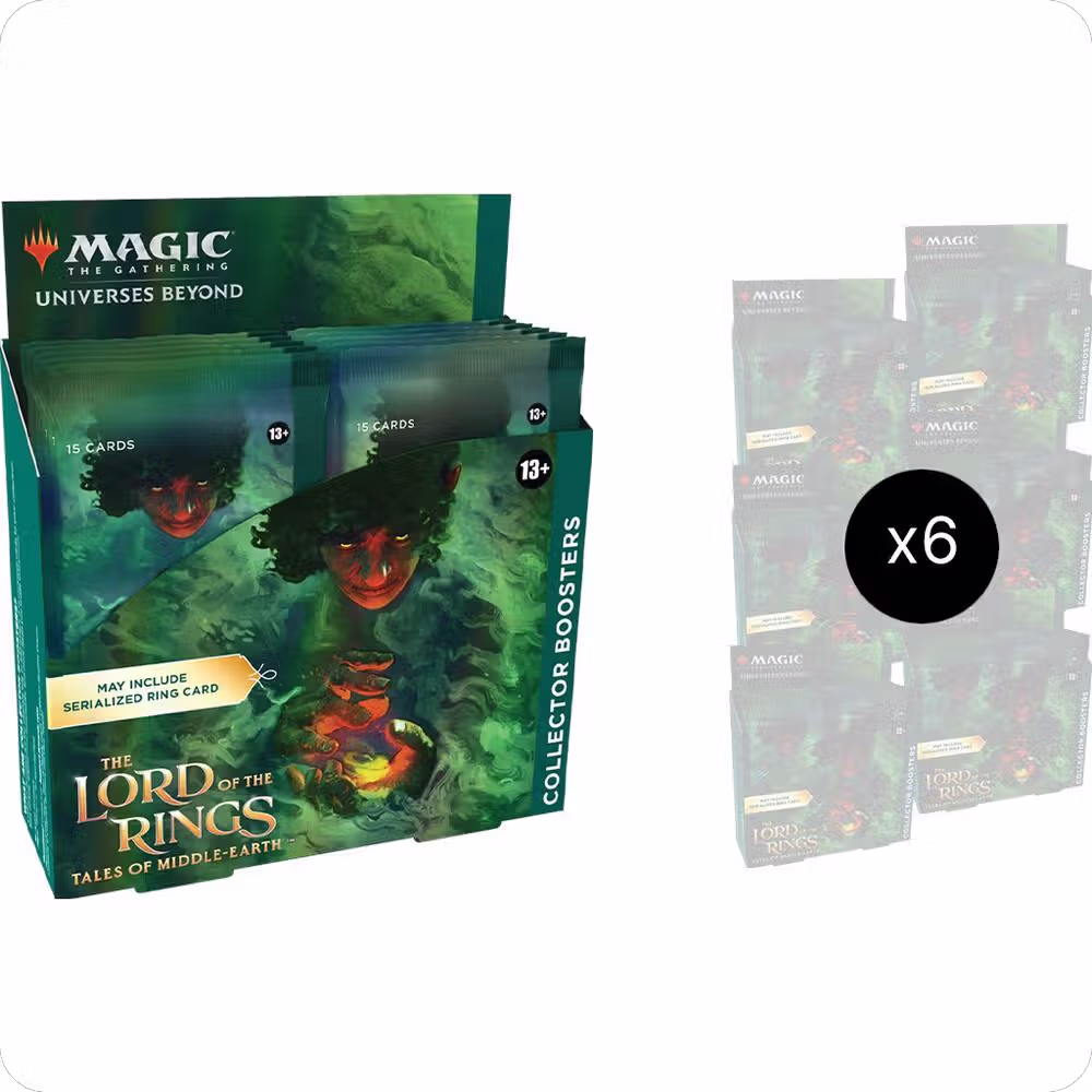 Universes Beyond: The Lord of the Rings: Tales of Middle-earth - Collector Booster Display Case, Universes Beyond: The Lord of the Rings: Tales of Middle-earth — Magic sealed product price