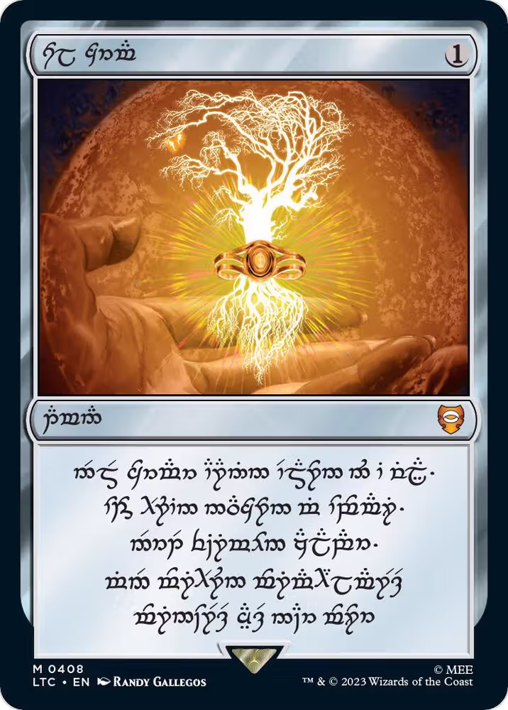 Sol Ring - Elven (0408) (408), Commander: The Lord of the Rings: Tales of Middle-earth — Magic card price