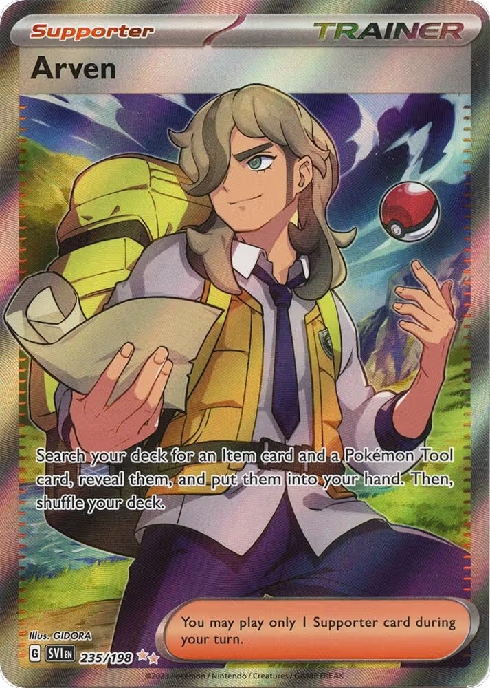 Arven - 235/198 (235/198), Scarlet & Violet Base Set — Pokémon card price