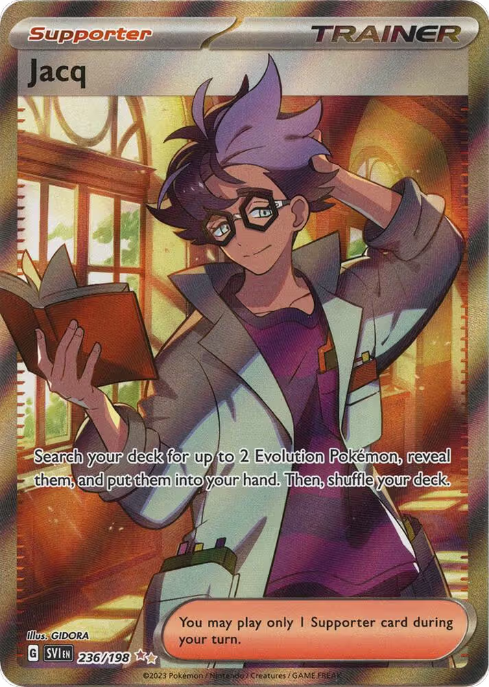 Jacq - 236/198 (236/198), Scarlet & Violet Base Set — Pokémon card price