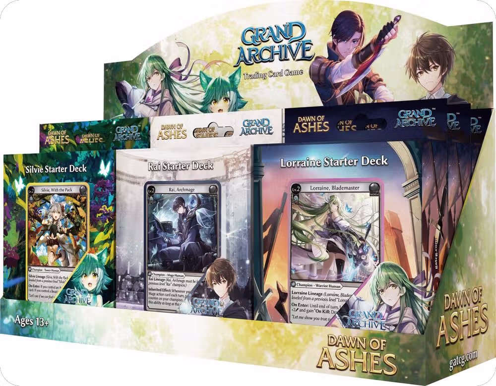 Dawn of Ashes Starter Deck Display, Dawn of Ashes Starter Decks — Grand Archive card price