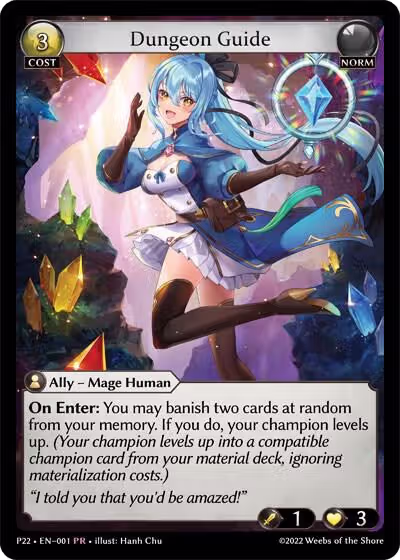 Dungeon Guide (001), Promotional Cards — Grand Archive card price