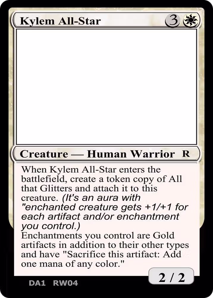 Kylem All-Star, Un-Known Event Playtest Cards — Magic card price