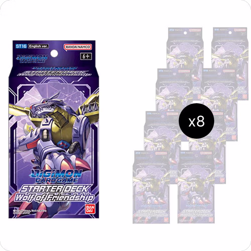 Wolf of Friendship Starter Deck Display, Starter Deck 16: Wolf of Friendship — Digimon card price