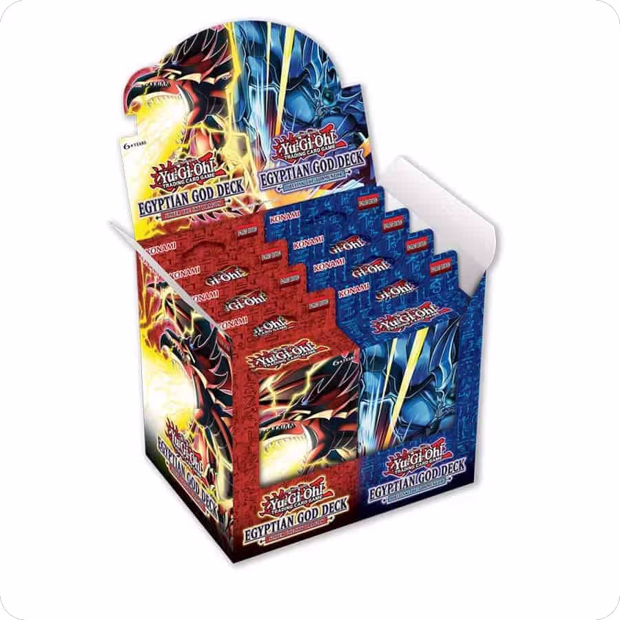 Egyptian God Deck Display - Slifer the Sky Dragon & Obelisk the Tormentor [Unlimited Edition], Egyptian God Deck: Slifer the Sky Dragon — Yu-Gi-Oh! card price