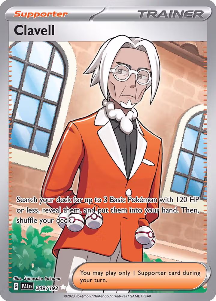 Clavell - 249/193 (249/193), Paldea Evolved — Pokémon card price