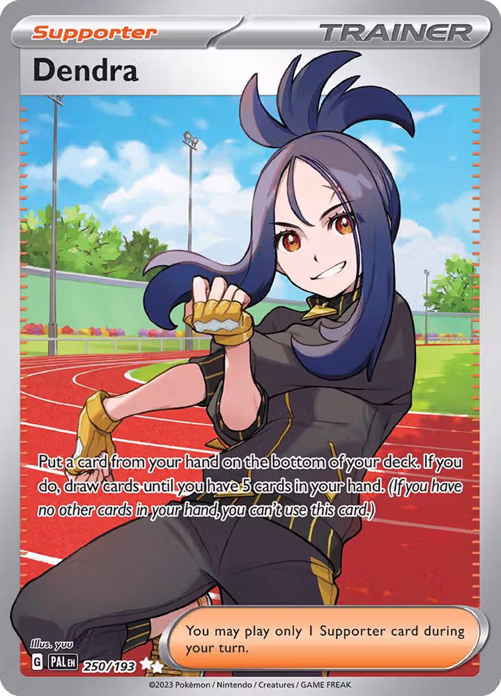 Dendra - 250/193 (250/193), Paldea Evolved — Pokémon card price