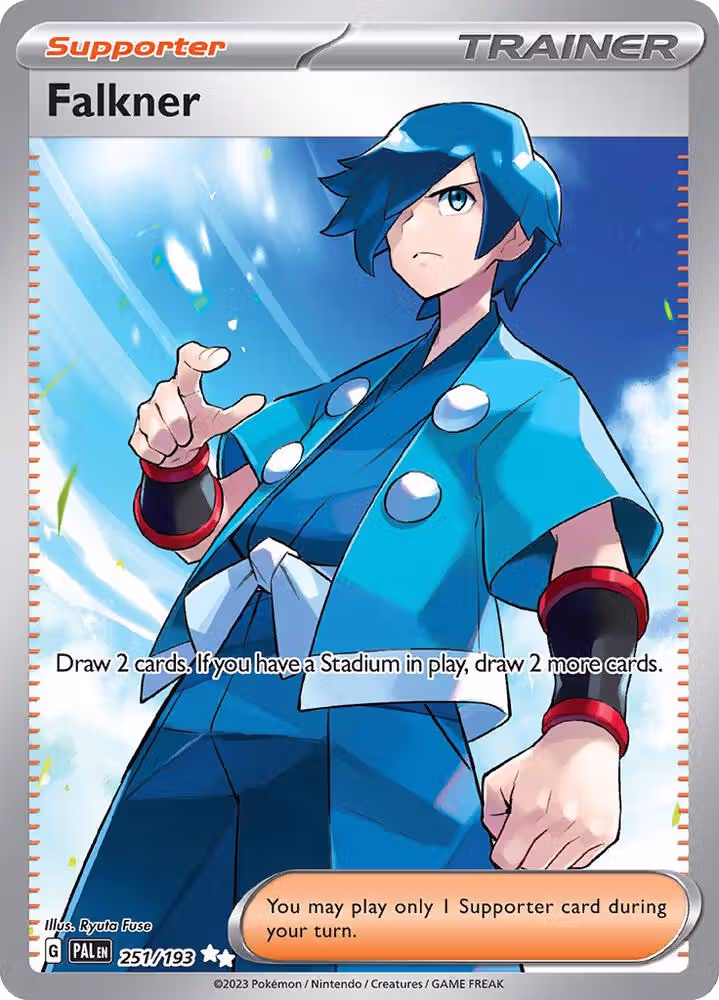 Falkner - 251/193 (251/193), Paldea Evolved — Pokémon card price