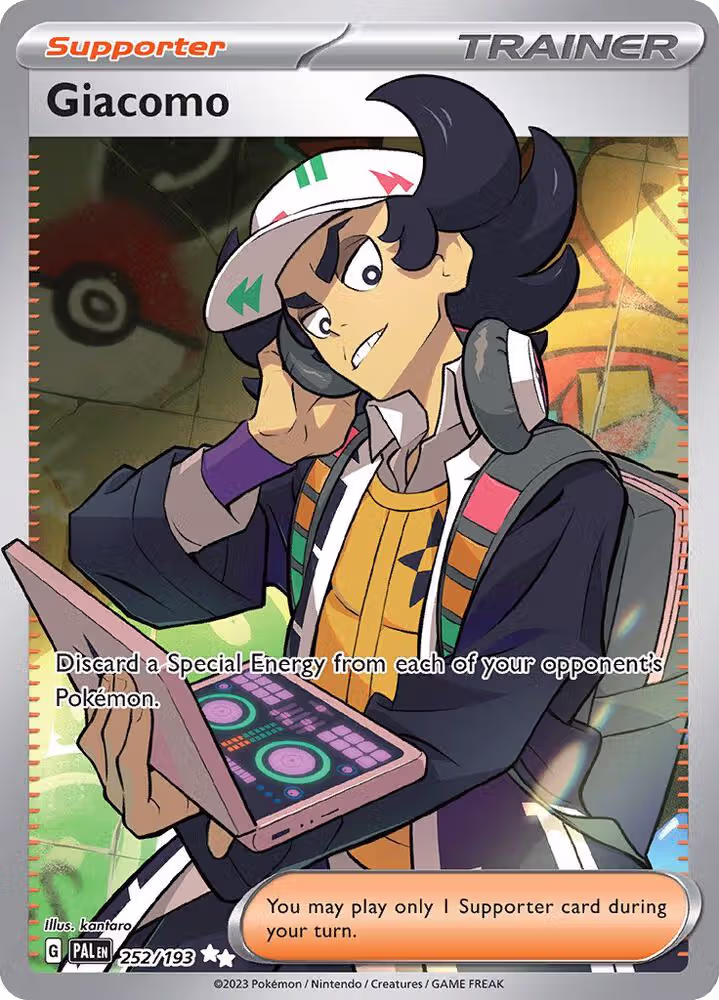 Giacomo - 252/193 (252/193), Paldea Evolved — Pokémon card price