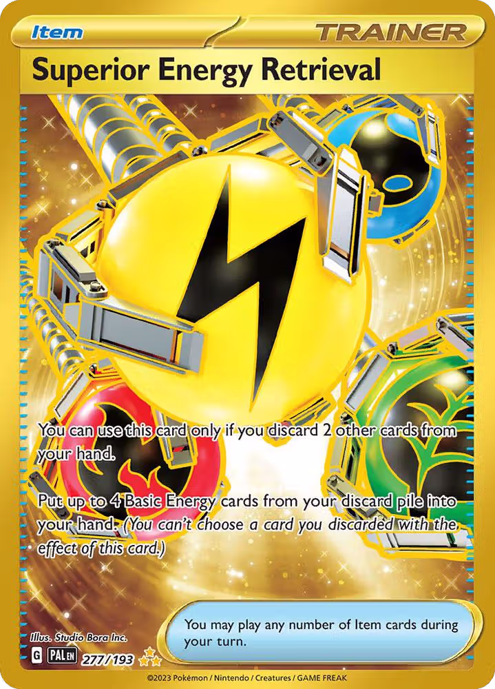 Superior Energy Retrieval - 277/193 (277/193), Paldea Evolved — Pokémon card price