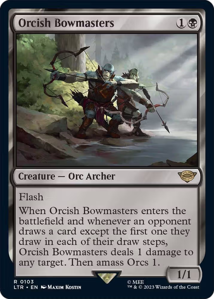 Orcish Bowmasters (103), Universes Beyond: The Lord of the Rings: Tales of Middle-earth — Magic card price
