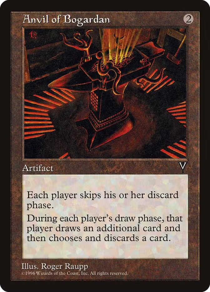 Anvil of Bogardan, Visions — Magic card price
