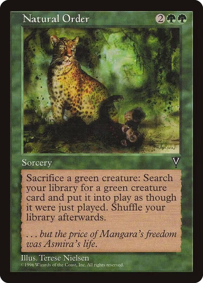 Natural Order, Visions — Magic card price