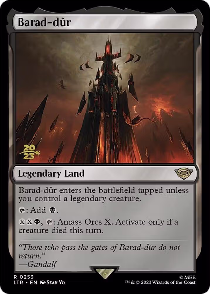 Barad-dur (253), Prerelease Cards — Magic card price