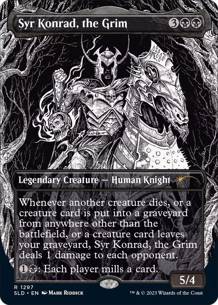 Syr Konrad, the Grim (1297), Secret Lair Drop Series — Magic card price