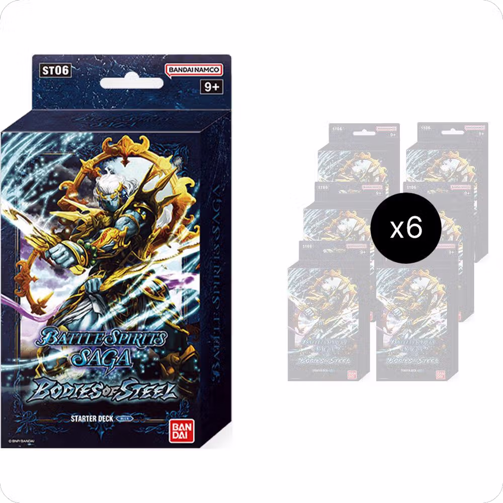 Starter Deck 06: Bodies of Steel Display, Starter Deck 06: Bodies of Steel — Battle Spirits card price