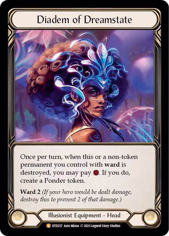 Diadem of Dreamstate (DTD217), Dusk till Dawn — Flesh & Blood card price