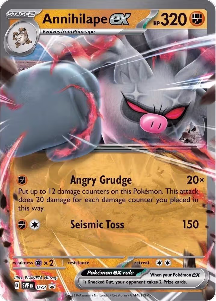 Annihilape ex - 032 (032), Scarlet & Violet Promo Cards — Pokémon card price