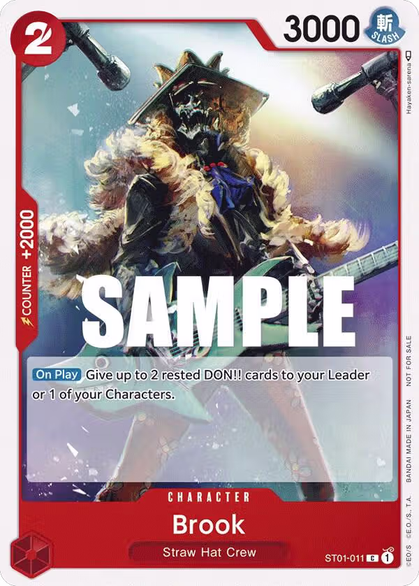 Brook (Tournament Pack Vol. 4) (ST01-011), One Piece Promotion Cards — One Piece card price