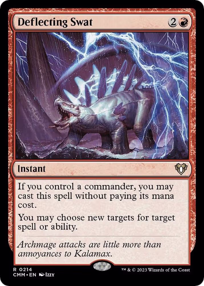 Deflecting Swat (214), Commander Masters — Magic card price